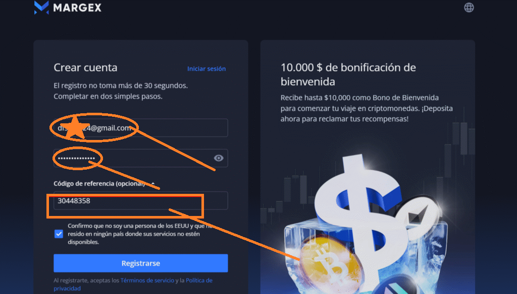 Código de Referencia Margex