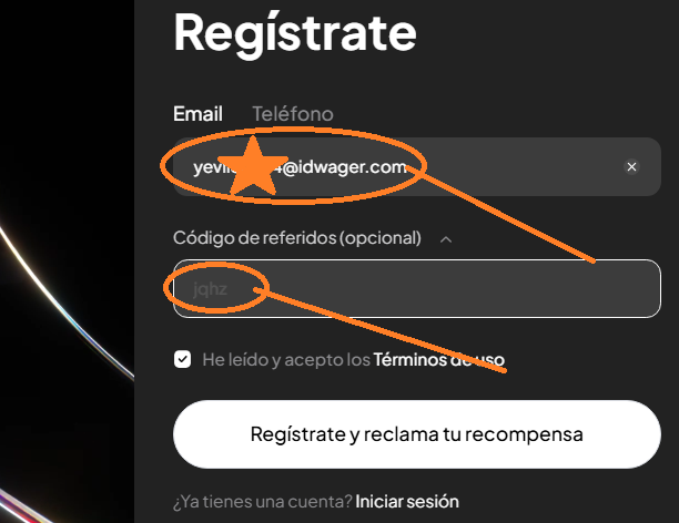 Código de Referencia de Weex